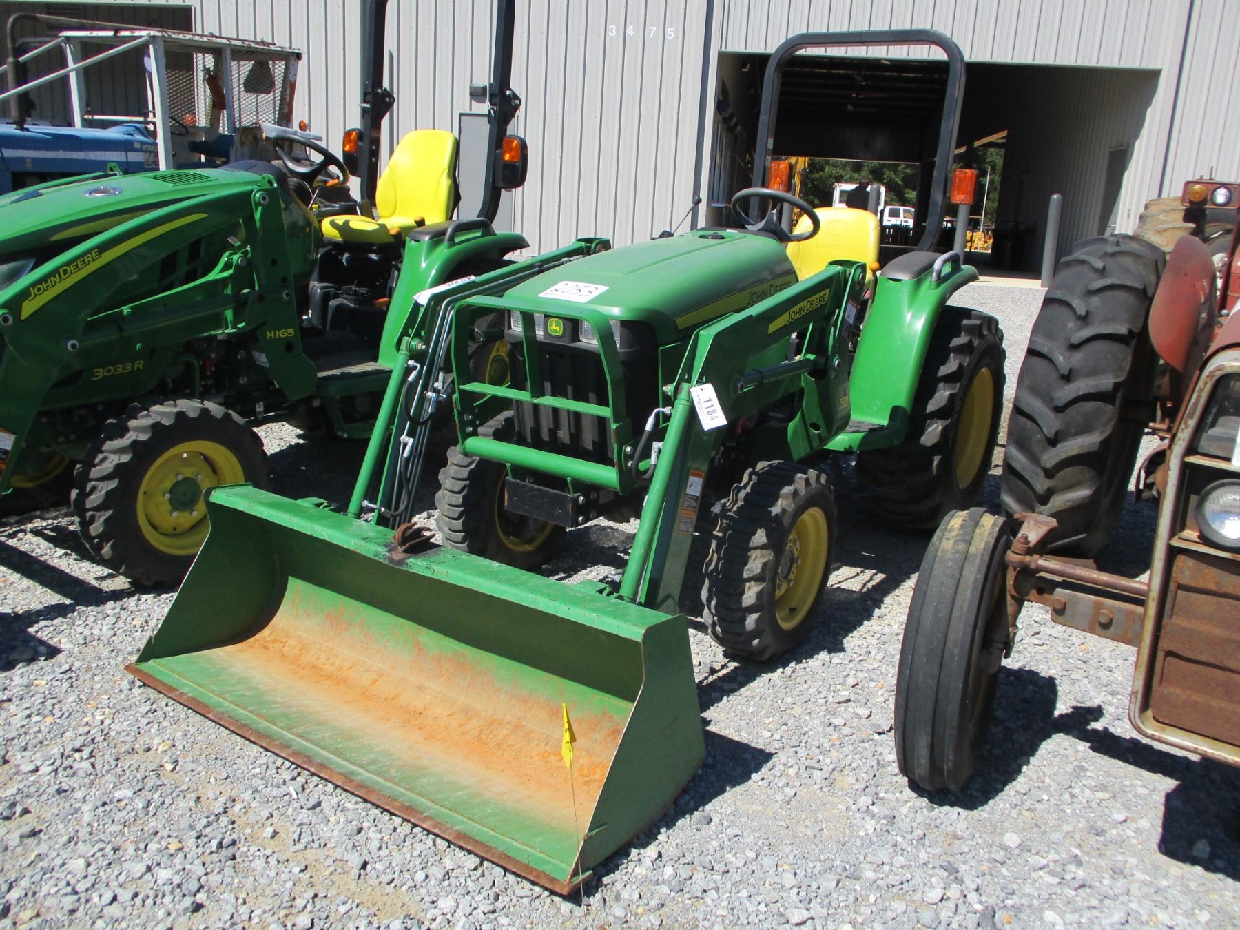 2012 JOHN DEERE 3032E FARM TRACTOR, VIN/SN411643 MFWD, JOHN DEERE