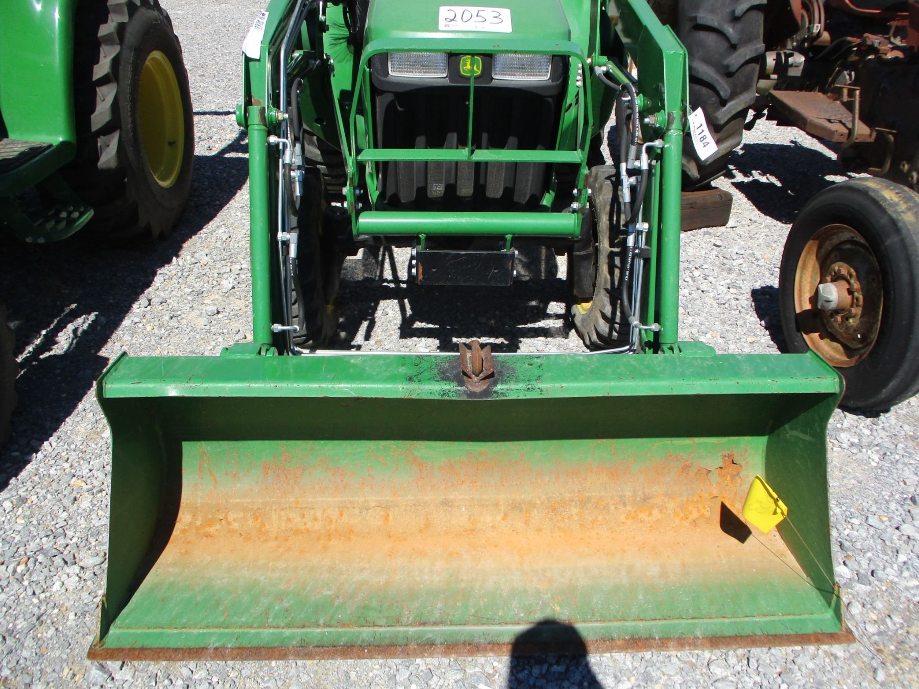 2012 JOHN DEERE 3032E FARM TRACTOR, VIN/SN411643 MFWD, JOHN DEERE