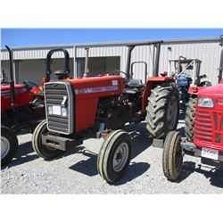 MASSEY FERGUSON 261 FARM TRACTOR, VIN/SN:11012 - ROLL BAR, METER READING 1087 HOURS