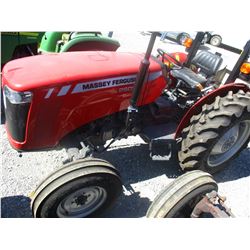 MASSEY FERGUSON 2605 FARM TRACTOR, VIN/SN:MEAB244DYF1041570 - ONE REMOTE, ROLL BAR, 13.6-28 TIRES