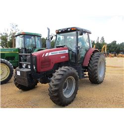 MASSEY FERGUSON 5465 FARM TRACTOR, VIN/SN:F25A22AR611A - MFWD, 3 REMOTES, CAB, A/C, 18.4-34 TIRES, M