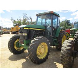 JOHN DEERE 7410 FARM TRACTOR, VIN/SN:040463 - MFWD, 3 REMOTES, ECAB, A/C, 480/70R34 TIRES, METER REA