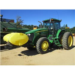 JOHN DEERE 7730 FARM TRACTOR, VIN/SN:024567 - MFWD, 5 REMOTES, QUICK ATTACH, FRONT MTD TANK, CAB, A/