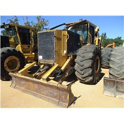 2014 TIGERCAT 630E SKIDDER, VIN/SN:6304081 - DUAL ARCH, WINCH, CAB, 30.5L-32 TIRES, METER READING 7,