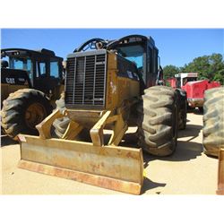 2011 CAT 525C SKIDDER, VIN/SN:52501159 - DUAL ARCH, WINCH, CAB, 30.5L-32 TIRES, METER READING 10,908