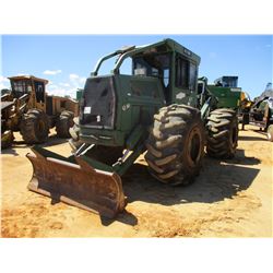 2006 FRANKLIN Q80 SERIES 2000 SKIDDER, VIN/SN:18713 - DUAL ARCH, WINCH, M36 GRAPPLE, CAB, A/C, CUMMI