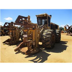 2011 TIGERCAT 724E FELLER BUNCHER, VIN/SN:7242041 - TIGERCAT DW5603 SAW HEAD, CAB, A/C, 30.5L-32 TIR