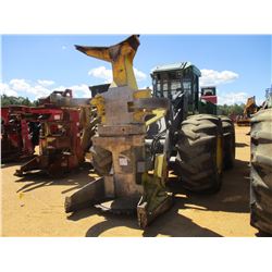 JOHN DEERE 843J FELLER BUNCHER, VIN/SN:614990 - JOHN DEERE FD22B CENTER POST SAW HEAD, CAB, A/C, 30.