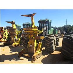 2010 JOHN DEERE 643K FELLER BUNCHER, VIN/SN:628880 - JOHN DEERE CENTER POST SAW HEAD, CAB, A/C, 28L-