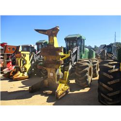 2012 JOHN DEERE 643K FELLER BUNCHER, VIN/SN:640957 - JOHN DEERE FD22B CENTER POST SAW HEAD, CAB A/C,