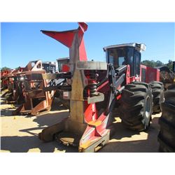 2012 PRENTICE 2570C FELLER BUNCHER, VIN/SN:F1B00206 - PRENTICE SC-57 SAW HEAD, CAB, A/C, 28L-26 TIRE