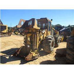 TIGERCAT 718 FELLER BUNCHER, VIN/SN:7180779 - TIGERCAT DW5501 SAW HEAD, CAB, A/C, 28L-26 TIRES, METE