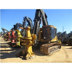 2003 TIGERCAT 822 TRACK FELLER BUNCHER, VIN/SN:8220121 - TIGERCAT FELLER BUNCHER HEAD, CAB, A/C, MET