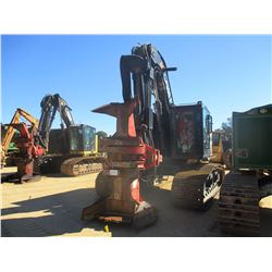 2014 CAT 521B TRACK FELLER BUNCHER, VIN/SN:F7B00266 - CAT HF201B SAW HEAD, CAB, A/C, METER READING 4