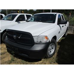 2015 DODGE RAM 1500 PICK UP, VIN/SN:1C6RR6FG7FS755171 - EXTENDED CAB, V8 GAS ENGINE, A/T, ODOMETER R