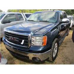 2008 GMC SIERRA PICKUP, VIN/SN:2GTEC13J981219305 - TEXAS EDITION, GAS ENGINE, A/T, ODOMETER READING 