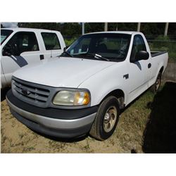 2000 FORD F150 PICKUP, VIN/SN:1FTRF17W4YNB52559 - TRIGHTON V8 GAS ENGINE, A/T, ODOMETER READING 115,