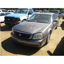 2003 CADILLAC NORTHSTAR DHS VIN/SN:1G6KE54Y23U190911 - GAS ENGINE, A/T, ODOMETER READING 173,571 MIL