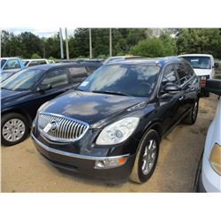 2008 BUICK ENCLAVE VIN/SN:5GAER23748J230146 - GAS ENGINE, A/T, ODOMETER READING 127,989 MILES