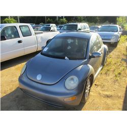 2004 VOLKSWAGON BEATLE VIN/SN:3VWCK31C14M412686 - GAS ENGINE, A/T, ODOMETER READING 181,816 MILES