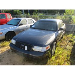 2005 FORD CROWN VICTORIA, VIN/SN:2FAFP71W85X133668 - SCANNER RADIO, GAS ENGINE, A/T, ODOMETER READIN