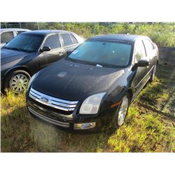 2009 FORD FUSION VIN/SN:3FAHP081X9R146467 - GAS ENGINE, A/T, ODOMETER READING 167,570 MILES (REBUILT