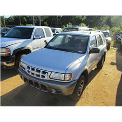 2001 ISUZU RODEO VIN/SN:4S2CK58D714335895 - GAS ENGINE, A/T, ODOMETER READING 171,105 MILES