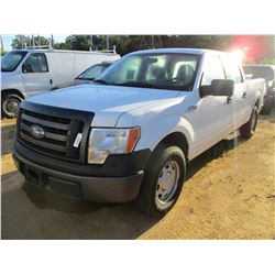 2011 FORD F150 PICKUP, VIN/SN:1FTFW1CF4BFB28594 - CREW CAB, GAS ENGINE, A/T, ODOMETER READING 166,82