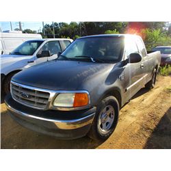 2004 FORD F150 PICK UP, VIN/SN:2FTRX17W94CA37355 - EXTENDED CAB, TRITON V8 GAS ENGINE, A/T