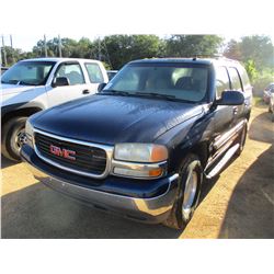 2033 GMC YUKON VIN/SN:1GKEC13Z23R137863 - GAS, A/T, ODOMETER READING 245,375 MILES