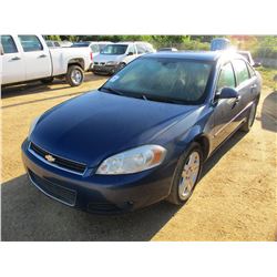 2006 CHEVROLET IMPALA VIN/SN:2G1WC581969154354 - GAS ENGINE, A/T, ODOMETER READING 156,625 MILES