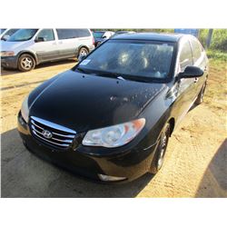 2010 HYUNDAI ELANTRA VIN/SN:KMHDU4AD6AU851370 - GAS ENGINE, A/T