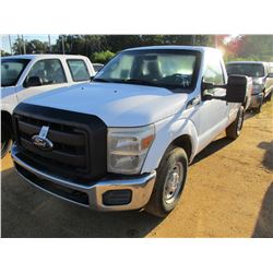 2011 FORD F350 PICKUP, VIN/SN:1FTBF3A68BEB33199 - GAS ENGINE, A/T, ODOMETER READING 167,037 MILES