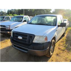 2008 FORD F150 PICK UP, VIN/SN:1FTPX12V97KD24765 - EXTENDED CAB, GAS ENGINE, A/T, ODOMETER READING 2