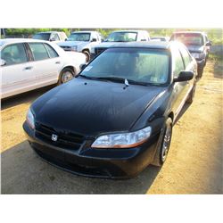 1999 HONDA ACCORD VIN/SN:1HGCG5548XA101519 - GAS ENGINE, A/T, ODOMETER READING 272,853 MILES