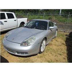 1999 PORSCHE VIN/SN:WP0AA2992X5623312 - GAS ENGINE, A/T, ODOMETER READING 107,914 MILES