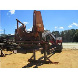 PRENTICE 384 LOG LOADER, VIN/SN:PR58984 - CAB, A/C, CTR DELIMBER, MTD ON PITTS T/A, TRAILER, S/N 727