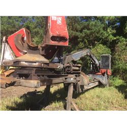 2000 PRENTICE 410E LOG LOADER, VIN/SN:573333 - A/C, CTR 450 DELIMBER, MTD ON T/A TRAILER (SELLING OF