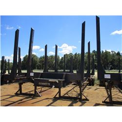 2007 PITTS LT40-8L LOG TRAILER, VIN/SN:5JYLT40247P070147 - T/A, 4 BOLSTER