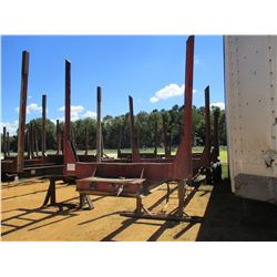 1978 LOG TRAILER, VIN/SN:6234 - 4 BOLSTER (BILL OF SALE ONLY)
