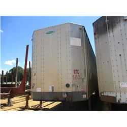 2003 PEERLESS CHIP TRAILER, VIN/SN:1PLE040283PL531458 - T/A, CLOSED TOP, 40' LENGTH, HALF GATE, 11R2