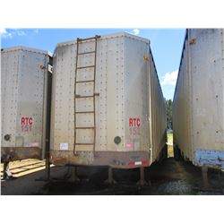 1993 PEERLESS CHIP TRAILER, VIN/SN:1PLE04021PPA12855 - T/A, CLOSED TOP, 40' LENGTH, HALF GATE, 11R24