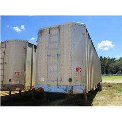 1991 PEERLESS CHIP TRAILER, VIN/SN:1PLE0402XMPB60900 - T/A, CLOSED TOP, 40' LENGTH, HALF GATE, 11R24