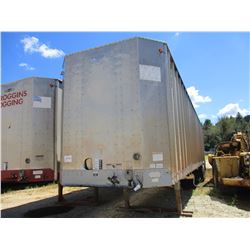 2007 PEERLESS 45-CTSSF CHIP TRAILER, VIN/SN:1PLE04527PB55008 - T/A, 45' LENGTH, WALKING FLOOR, ENCLO