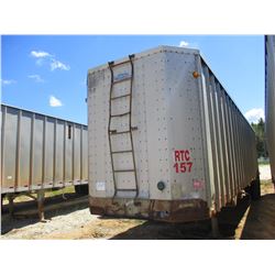 PEERLESS CHIP TRAILER, - T/A, CLOSED TOP, HALF GATE, 40' LENGTH, 11R24.5 TIRES