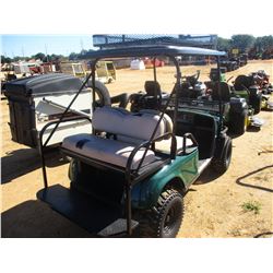 BAD BOY BUGGY GOLF CART, - ELECTRIC, REAR SEAT, CANOPY, FRONT BASKET, (CHARGER IN SECURITY OFFICE) (