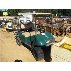 EZ GO GOLF CART, VIN/SN:1324202 - GAS ENGINE, WINDSHEILD, CANOPY, REAR SEAT (COUNTY OWNED), (C5)