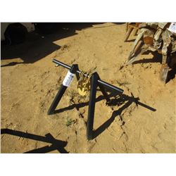 3/8" AR500 GONE TARGET, (C6)