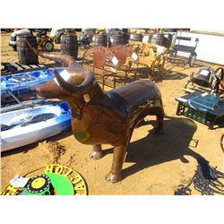 METAL BULL BAR-B-QUE GRILL (C6)