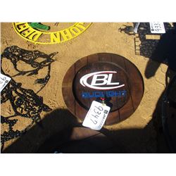 WOODEN BUD LIGHT SIGN (C6)